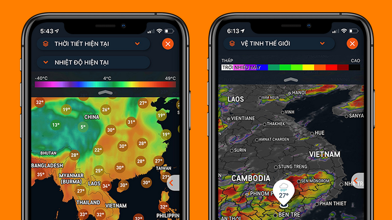AccuWeather đã hợp tác với nhiều công ty