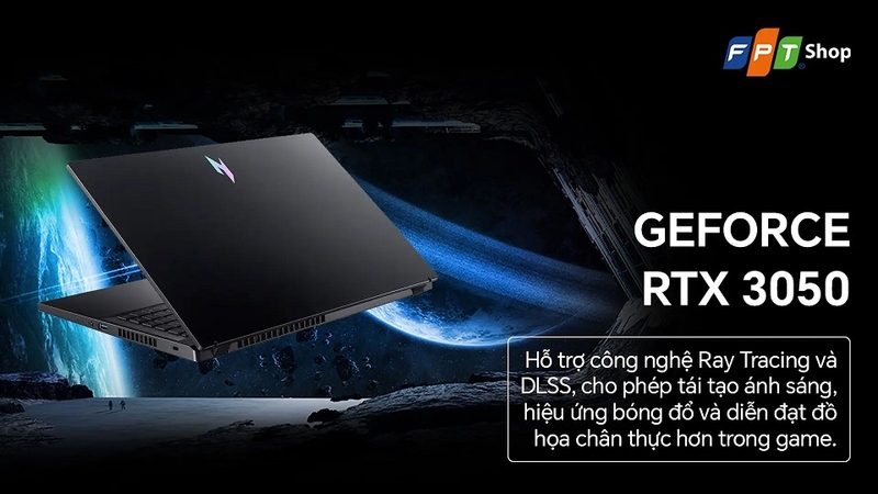 NVIDIA GeForce RTX 3050 mang đến đồ họa ấn tượng cho game và sáng tạo nội dung