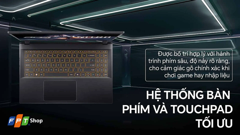 Trải nghiệm nhập liệu thoải mái trong nhiều tình huống sử dụng