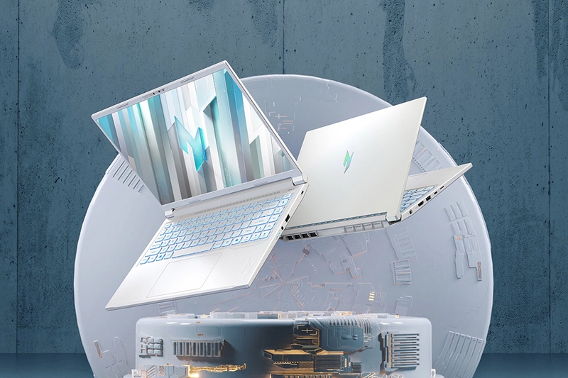 Nitro V 14 AI (ANV14-62): Nổi bật với thiết kế nhỏ gọn và màu sắc&nbsp;trắng ngọc trai tinh tế