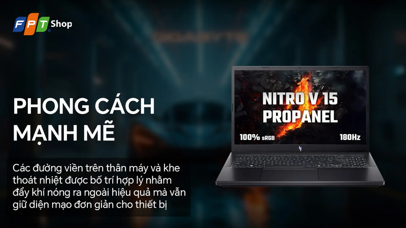 Acer Nitro V Propanel 3