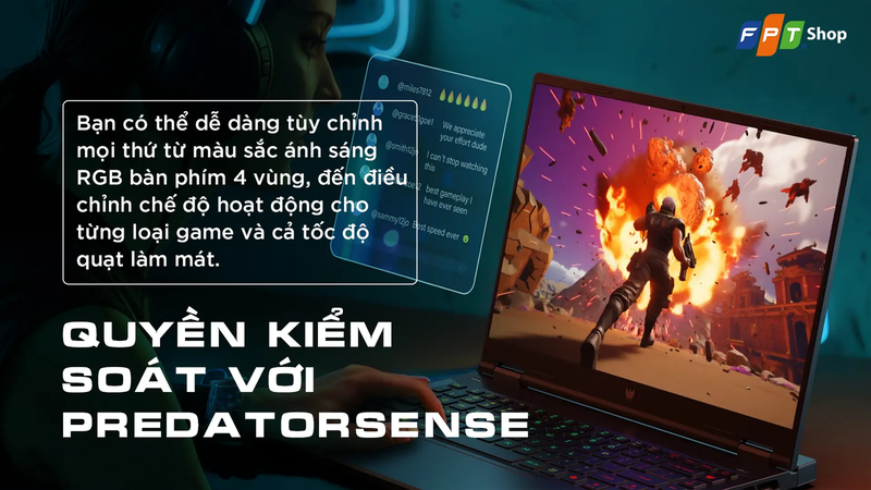 Laptop Acer Predator (ảnh 6)