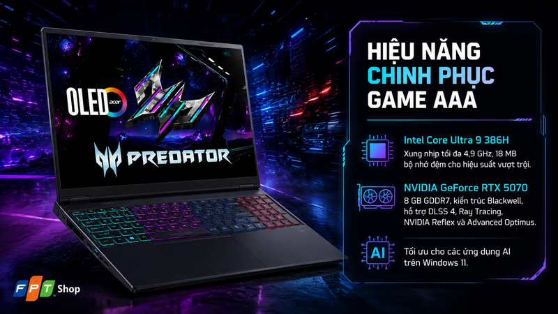 Acer Predator Helios chơi được game gì ảnh 2