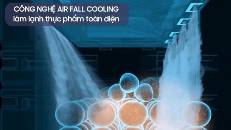 Nên mua tủ lạnh Toshiba có công nghệ Air Fall Cooling không?