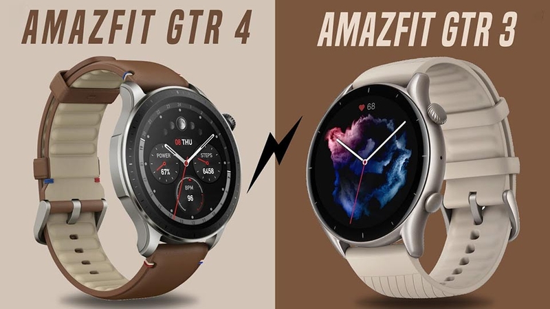 So sánh Amazfit GTR 4 và GTR 3 - 02
