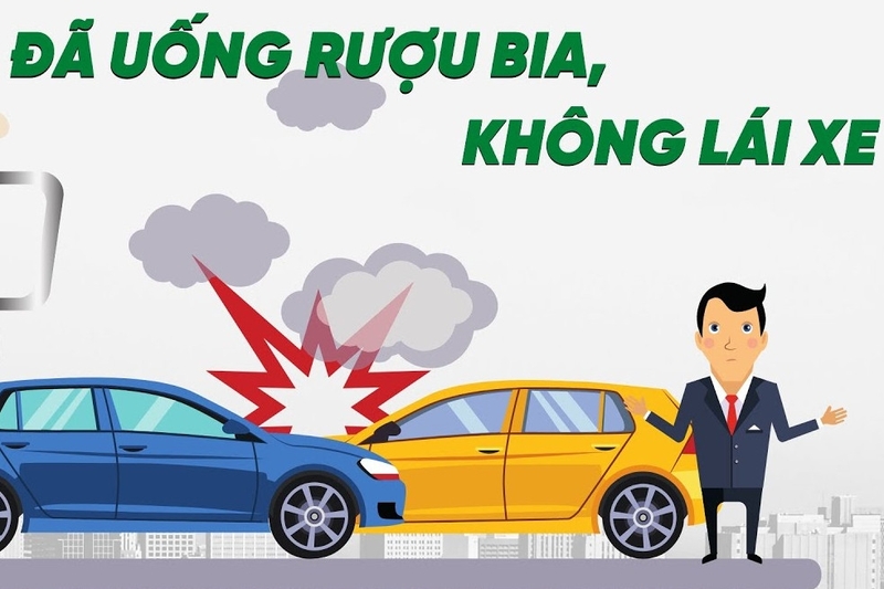 Đã uống rượu bia, không lái xe