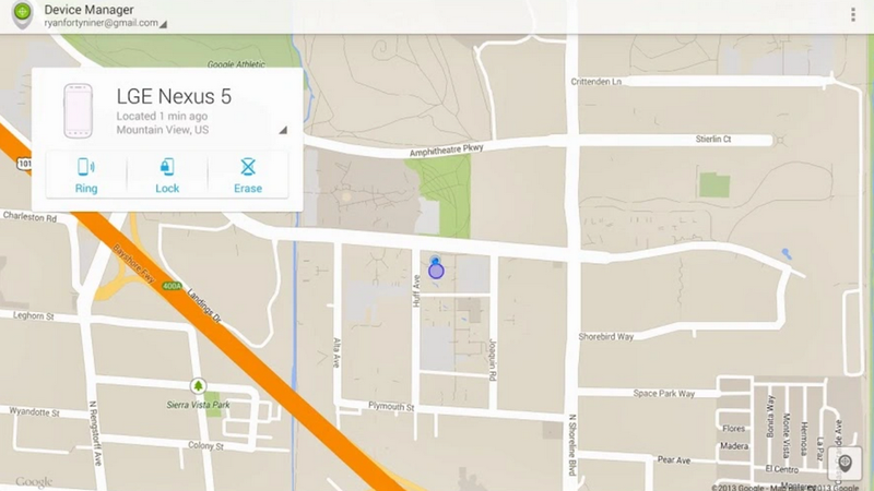 Các tính năng tiêu biểu của Android Device Manager