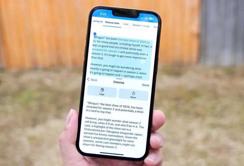 Apple Intelligence trên iPhone 16e - 01