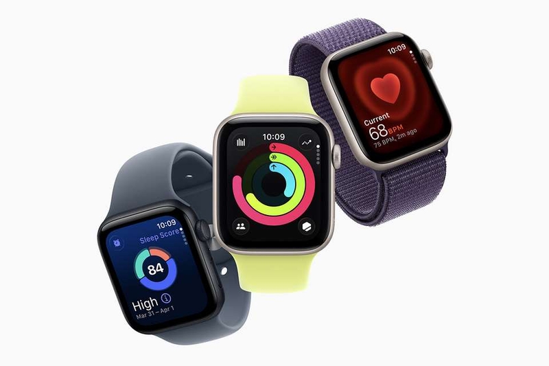 Màn hình của Apple Watch SE 3 hiển thị thông báo