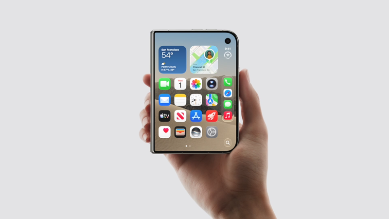 Màn hình ngoài 5,4 inch thuận tiện cho tác vụ hằng ngày