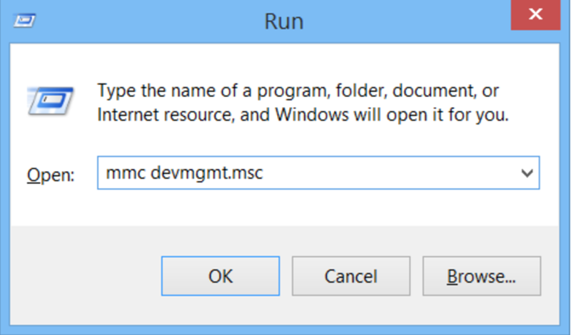 Mở "Device Manager" (Quản lý Thiết bị)
