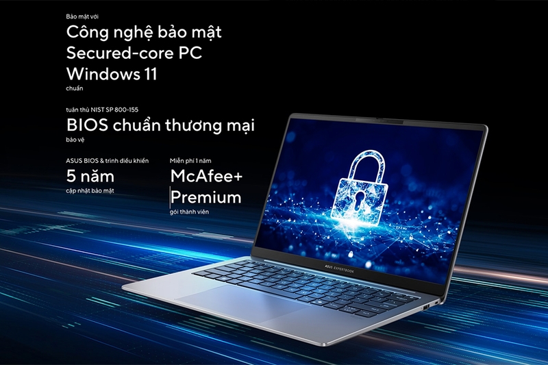 Bảo mật vượt trội, an tâm tuyệt đối