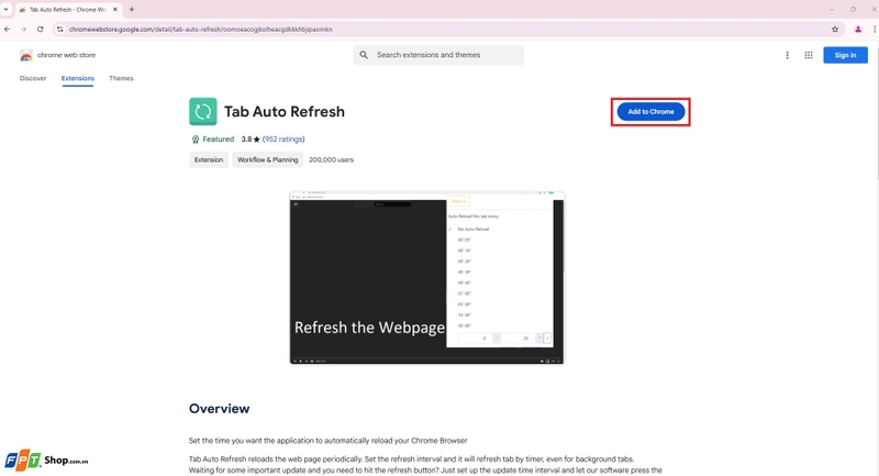 auto refresh chrome 1