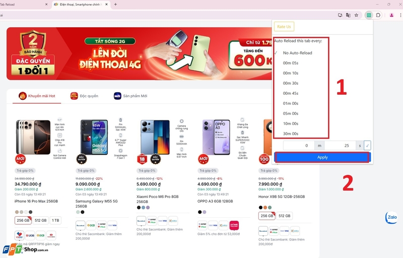 auto refresh chrome 4