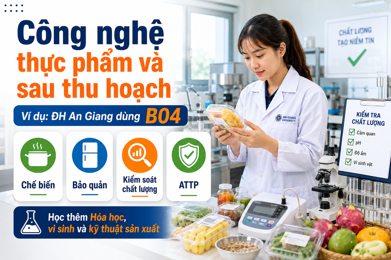 Công nghệ thực phẩm và sau thu hoạch