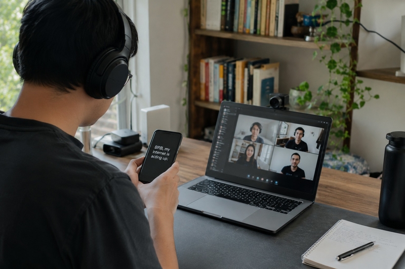 Khi tham gia phòng chat hoặc cuộc gọi nhóm