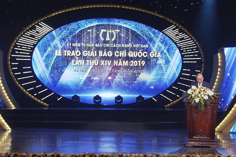 Background lễ trao giải 3