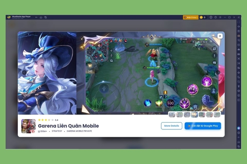 Bấm Cài đặt từ Google Play