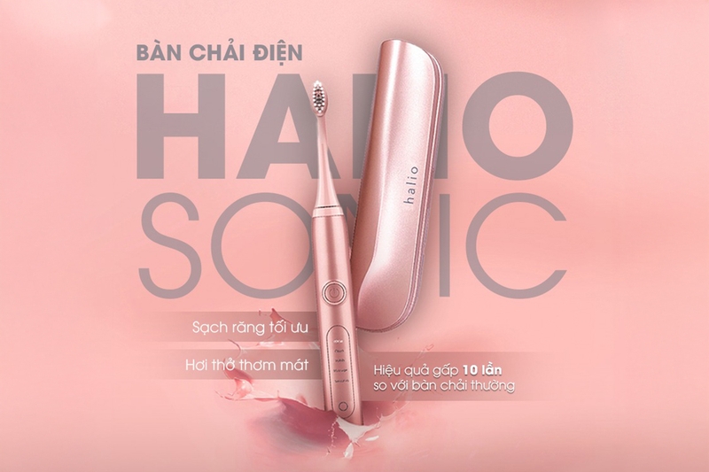 Ưu nhược điểm của bàn chải điện Halio