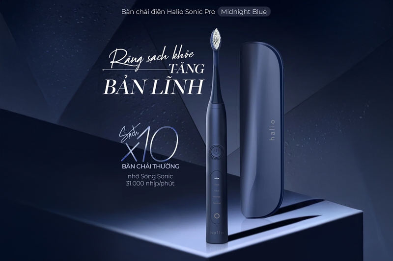 Những lý do bạn nên mua bàn chải điện Halio?