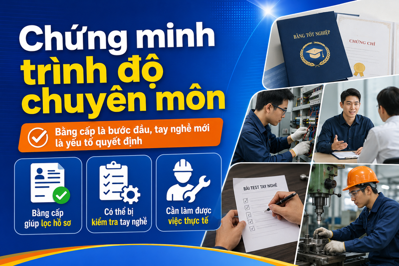 Chứng minh trình độ chuyên môn