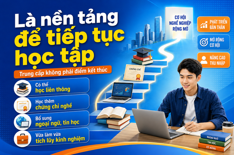Là nền tảng để tiếp tục học tập
