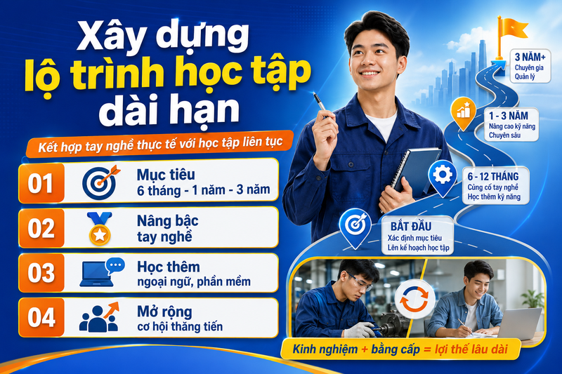 Xây dựng lộ trình học tập dài hạn
