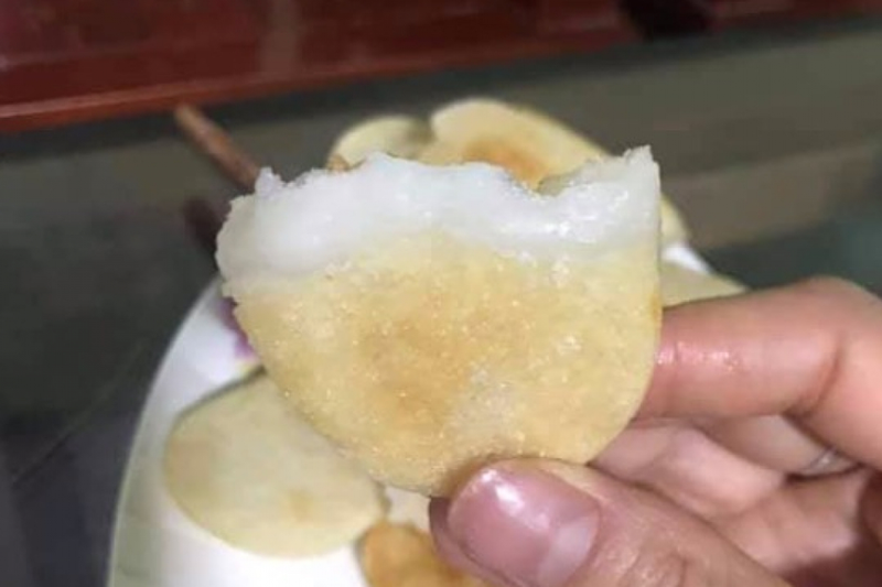 Bánh đá Hà Giang chiên