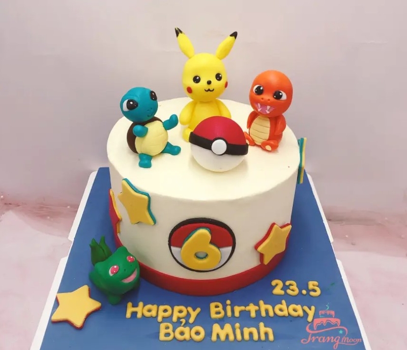 Bánh sinh nhật Pikachu ảnh 3