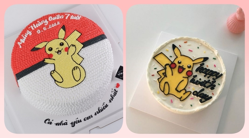 Bánh sinh nhật Pikachu ảnh 10
