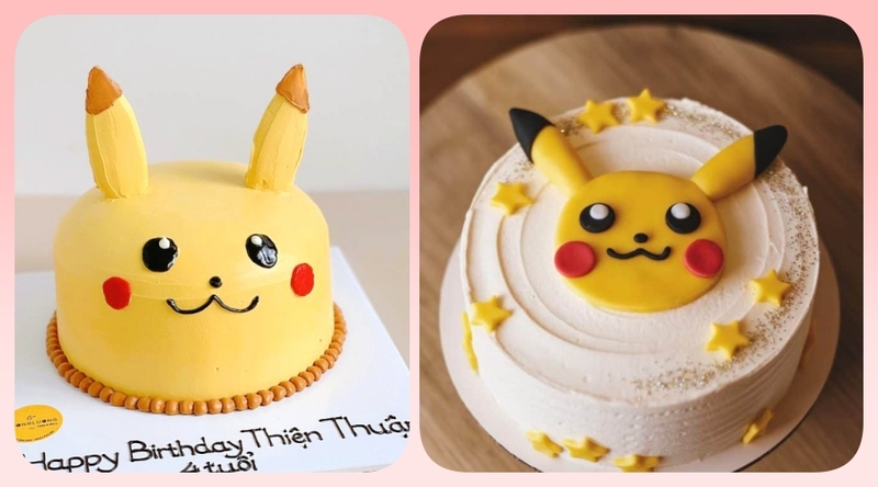 Bánh sinh nhật Pikachu ảnh 14