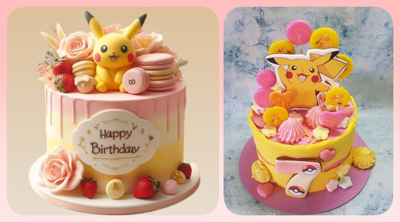 Bánh sinh nhật Pikachu ảnh 15