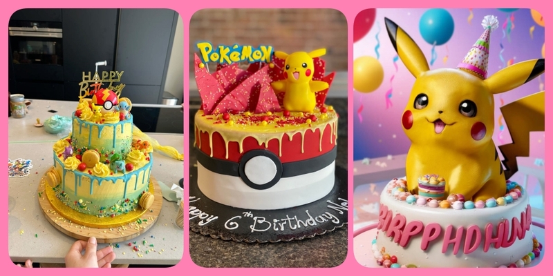 Bánh sinh nhật Pikachu ảnh 21