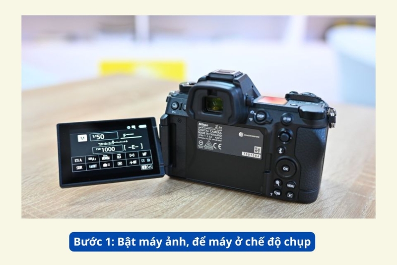 Bật lưới trên máy Nikon Z6, Z50, Zfc 1