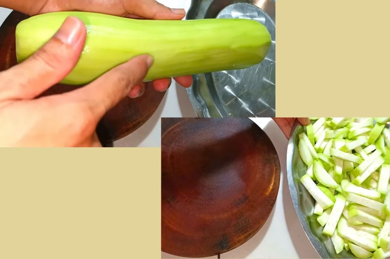 Sơ chế bầu