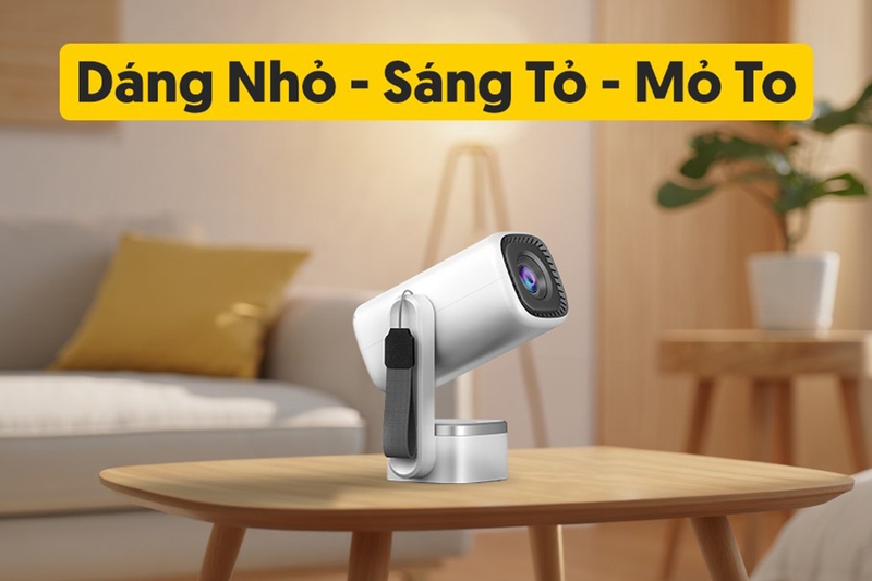 Thiết kế siêu nhỏ gọn, tối ưu cho không gian sống hiện đại