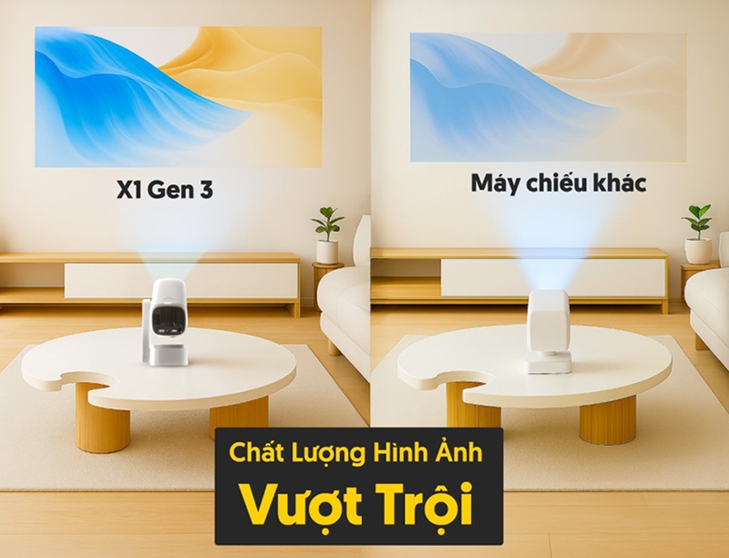 Hình ảnh HD sắc nét, đáp ứng mọi nhu cầu cơ bản