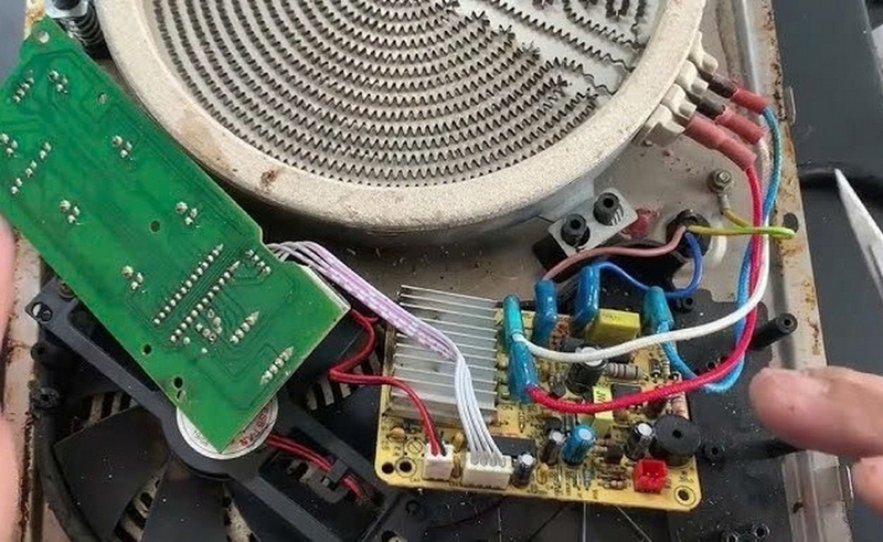 Bếp hồng ngoại Kangaroo báo lỗi E1 ảnh 3