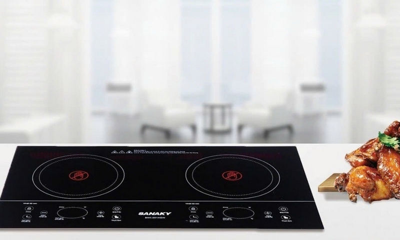Bếp hồng ngoại Sanaky b&aacute;o lỗi E6 ảnh 1