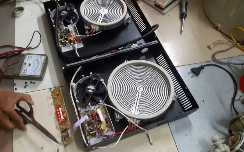 Bếp hồng ngoại Sunhouse báo lỗi E5 ảnh 3