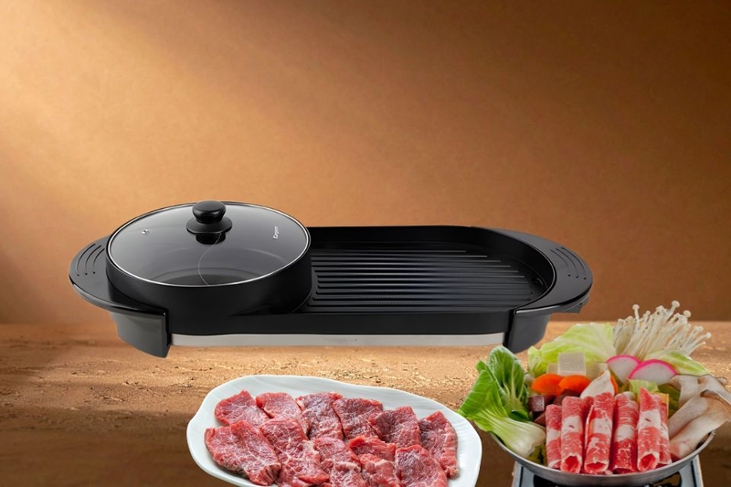 Bếp lẩu nướng Kangaroo KG2400EH 2100 W