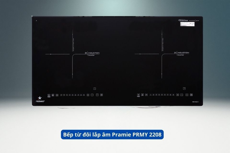 Bếp từ đ&ocirc;i lắp &acirc;m Pramie PRMY 2208