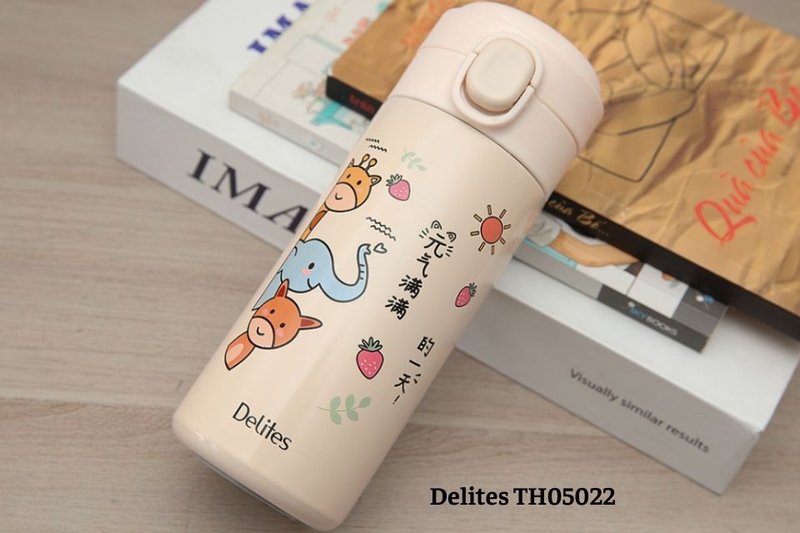 B&igrave;nh giữ nhiệt inox 350ml Delites TH05022