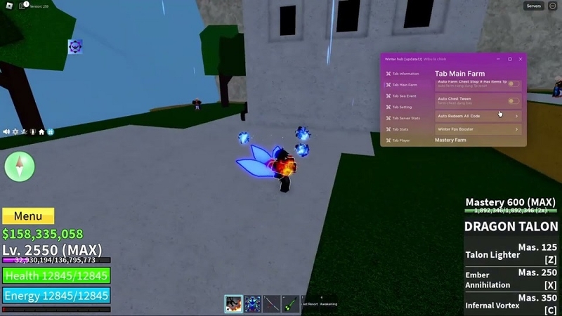 Fluxus hỗ trợ thực thi script ổn định trên Roblox