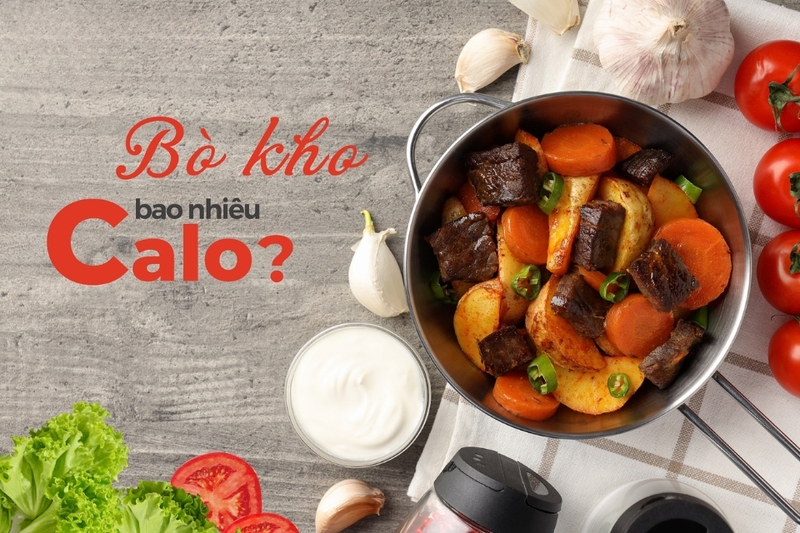 Lượng calo cụ thể trong món bò kho