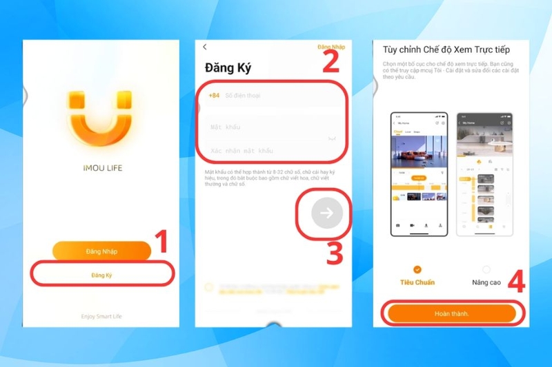 Bước 1 Kết nối camera IMOU Life