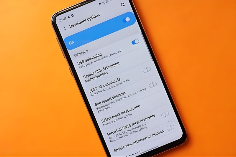 Bước 1_ Kích hoạt chế độ Nhà phát triển