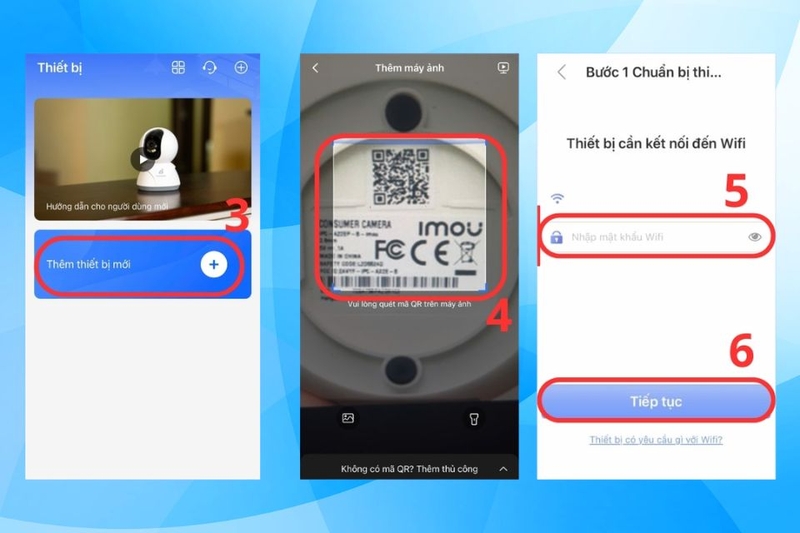 Bước 2 Cách kết nối camera Yoosee