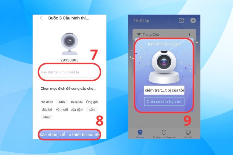 Bước 3 Cách kết nối camera Yoosee