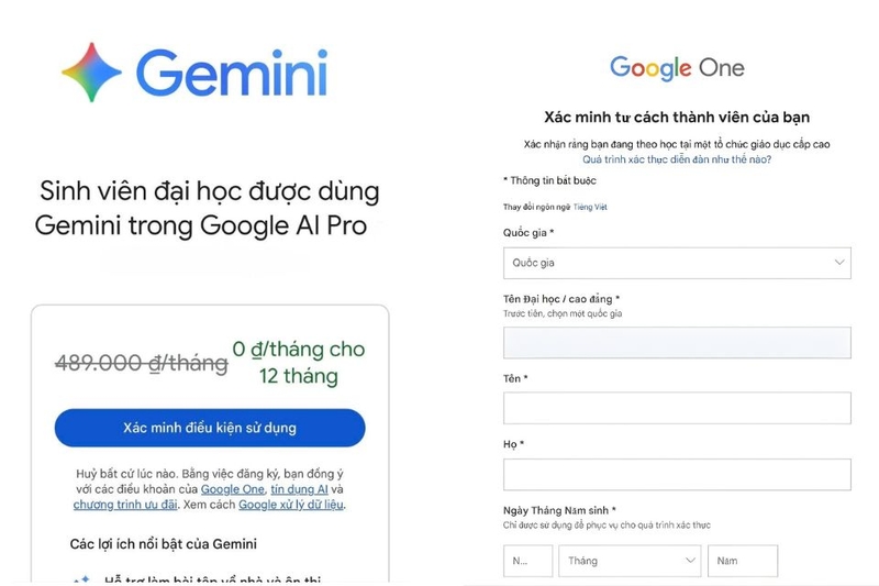 Bước 3_ Xác minh trạng thái sinh viên